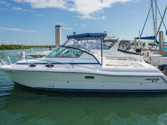 Sweet Melissa docked at the Marco Island marina